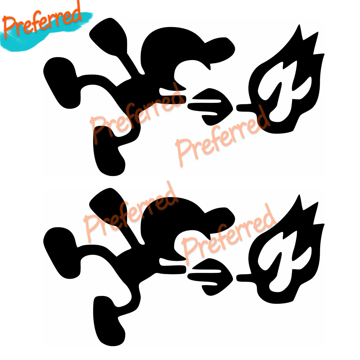 2 × ملصق PEGATINA STICKER Mr.  - مراجعة Arcade X وسعره