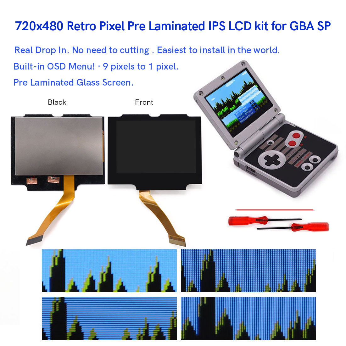 شاشة LCD IPS عالية الدقة مقاس  - مراجعة Lcd Screen Arcade وسعره