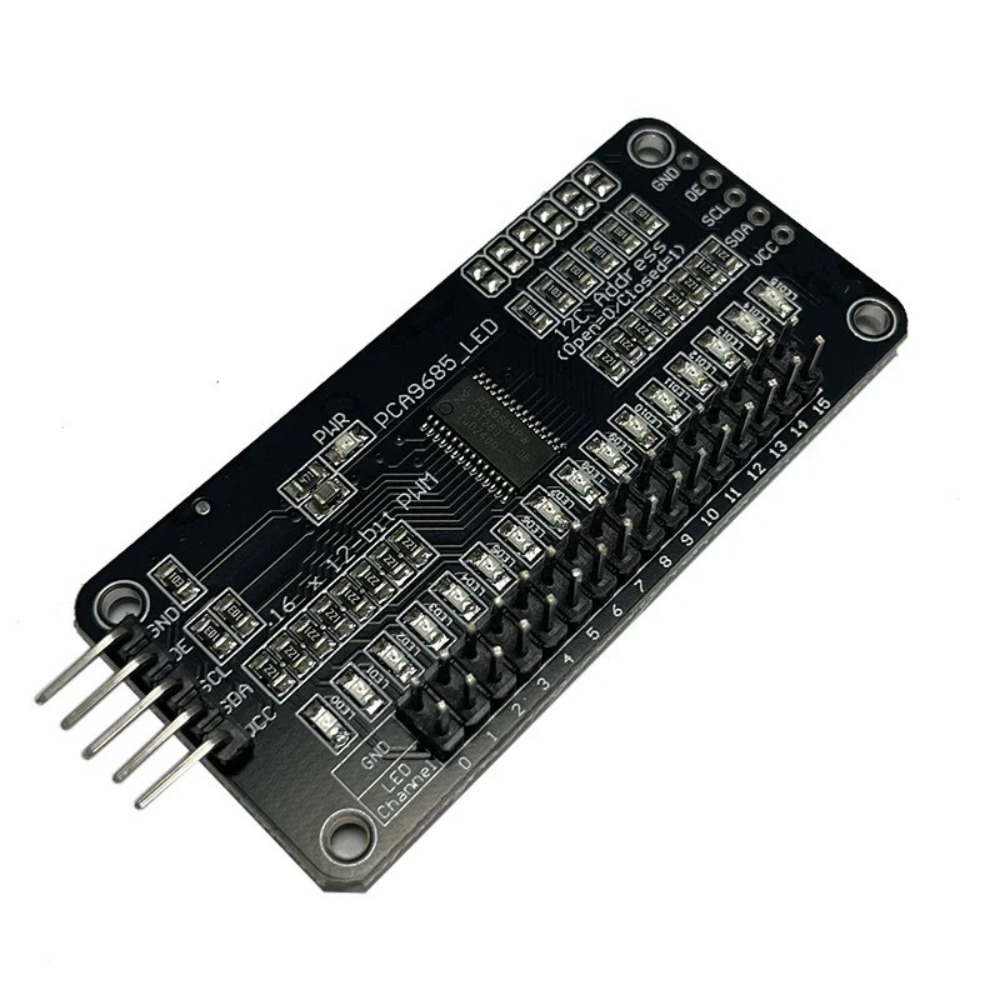 16 قناة سيرفو سائق PCA9685 PWM - مراجعة Arduino Vending Machine Project وسعره