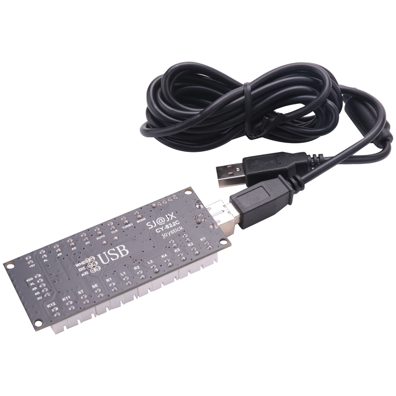 جهاز ترميز USB للألعاب بدون تأ - مراجعة Joystick Arcade Parts وسعره