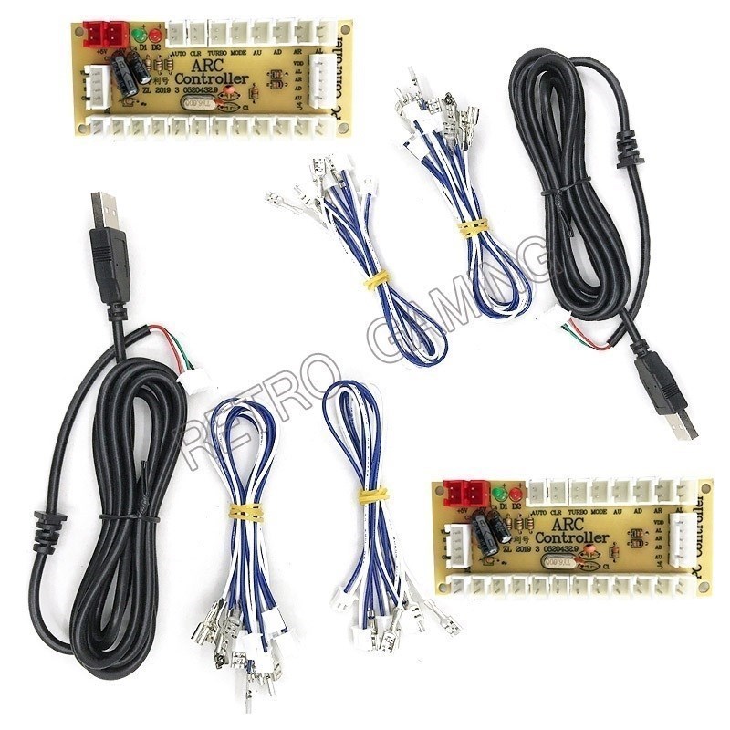 PC USB صفر تأخير التشفير لوحة  - مراجعة Arcade Ticket Machine وسعره